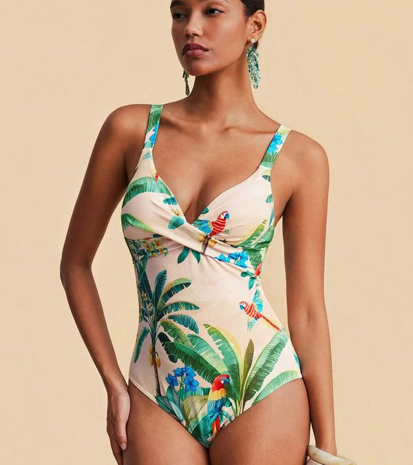 Maiô Feminino Moderno Estampado